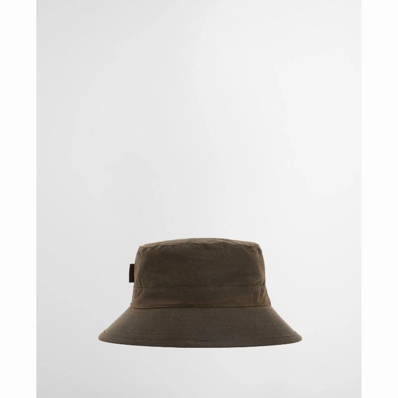 Mega Hot Offer Barbour Wax Bucket Hat - Olive