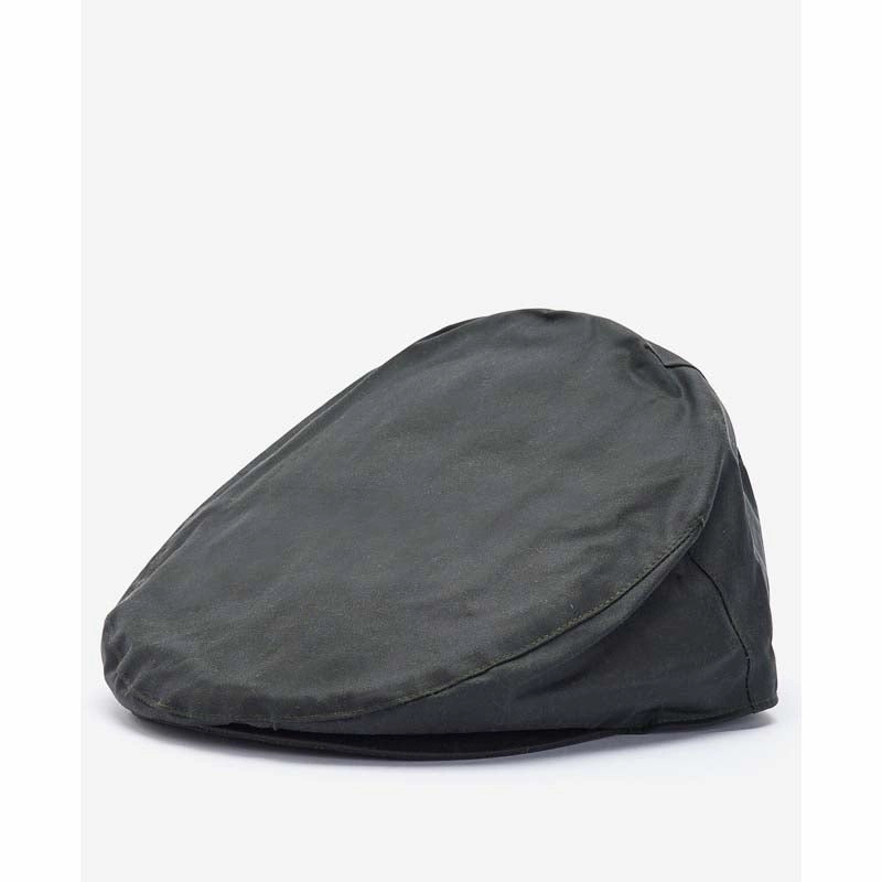 MustHave Steals Barbour Wax Mens Flat Cap - Sage