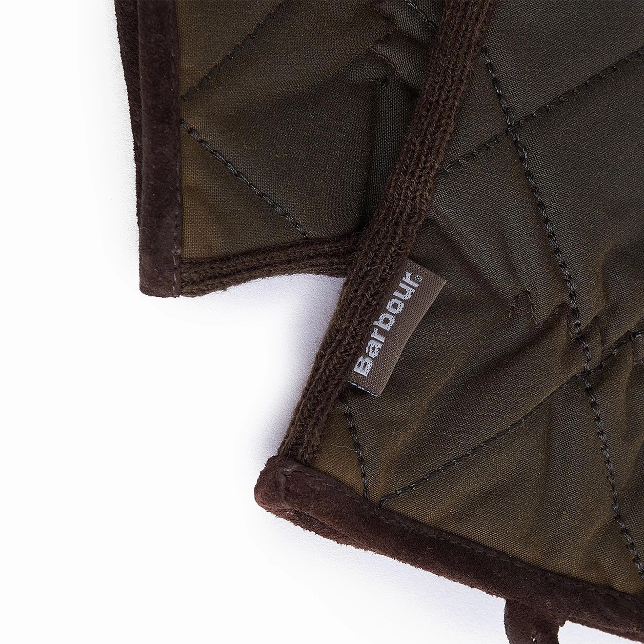 Barbour Winterdale Gloves Olive / Brown Limited Time Hot Deal