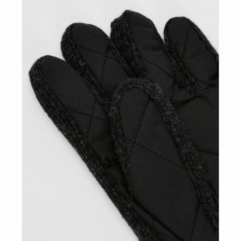 Deal Frenzy Today Mega Sale Now Barbour Winterdale Mens Gloves - Black