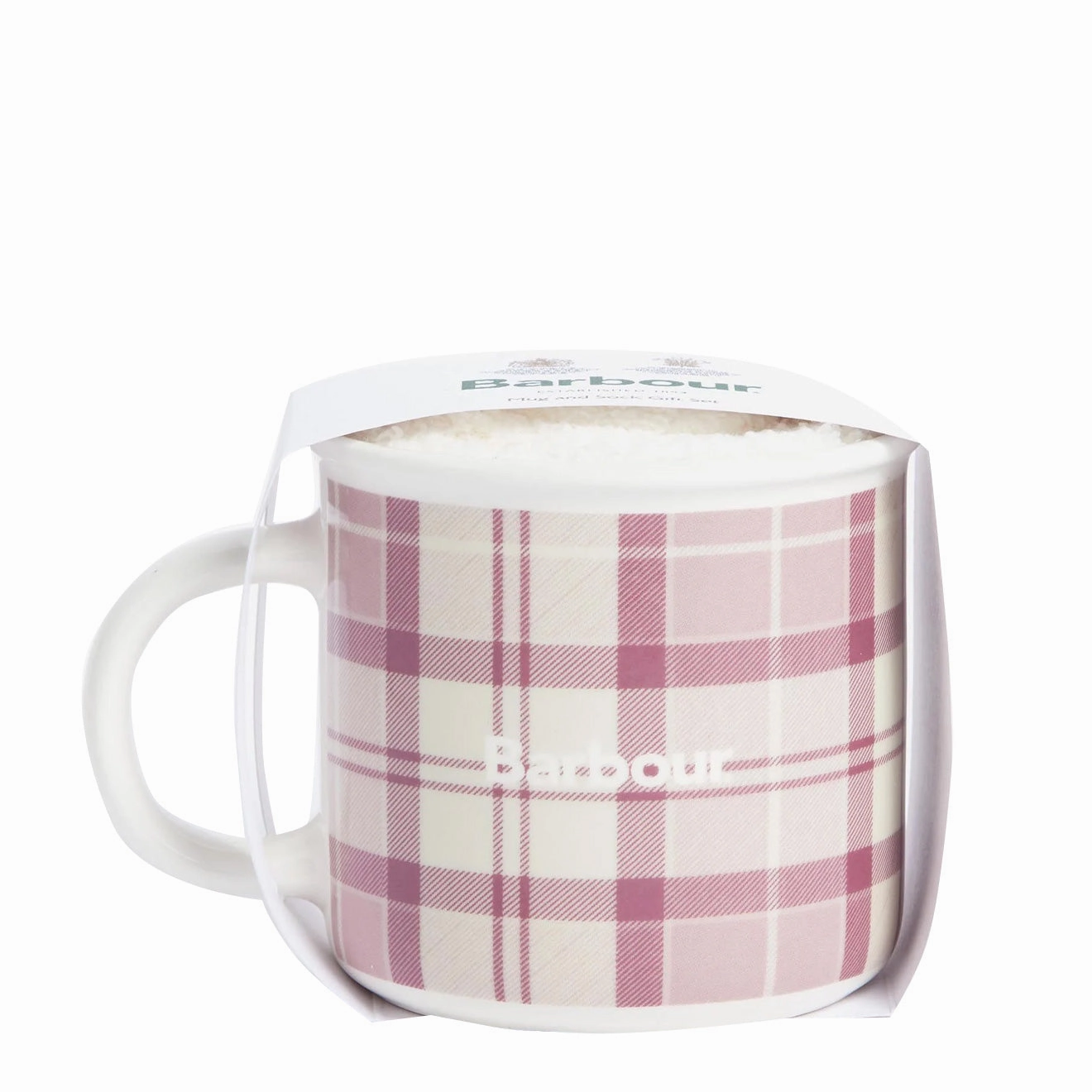 Barbour Womens Mug Sock Gift Set Dewberry Exclusive Hot Pick