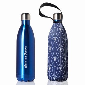 Bbbyo Blue Stainless Steel Water Bottle With Cover 1 Litre - Beam Dont Miss Todays Deal