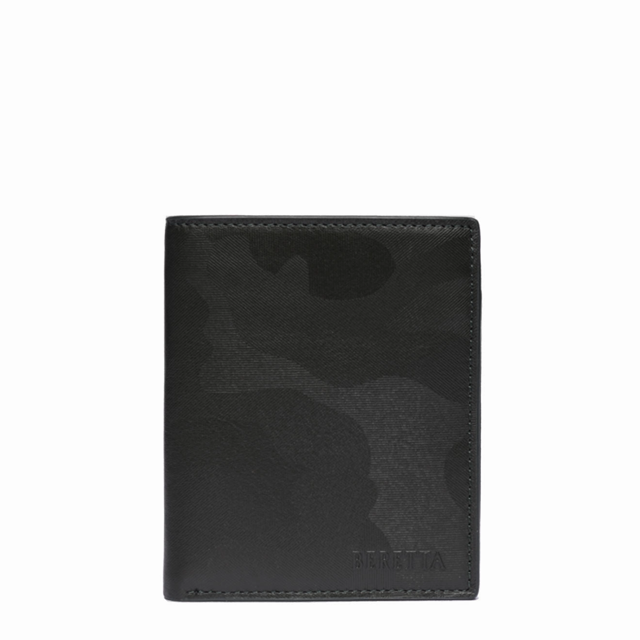 Beretta Vertical Bifold Wallet Black Mega Hot Offer