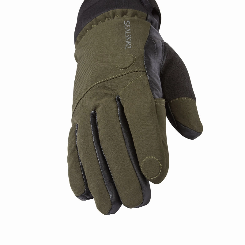 Hot Offer Inside Today Only Offer Sealskinz Broome All Weather Waterproof Shooting Gloves - Olive