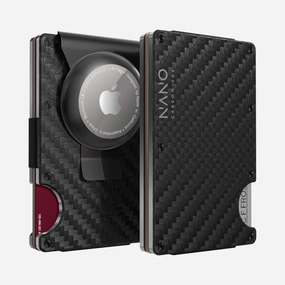006 Airtag Money Clip Wallet (Stealth Black/Ghost Silver) Best Deal Today