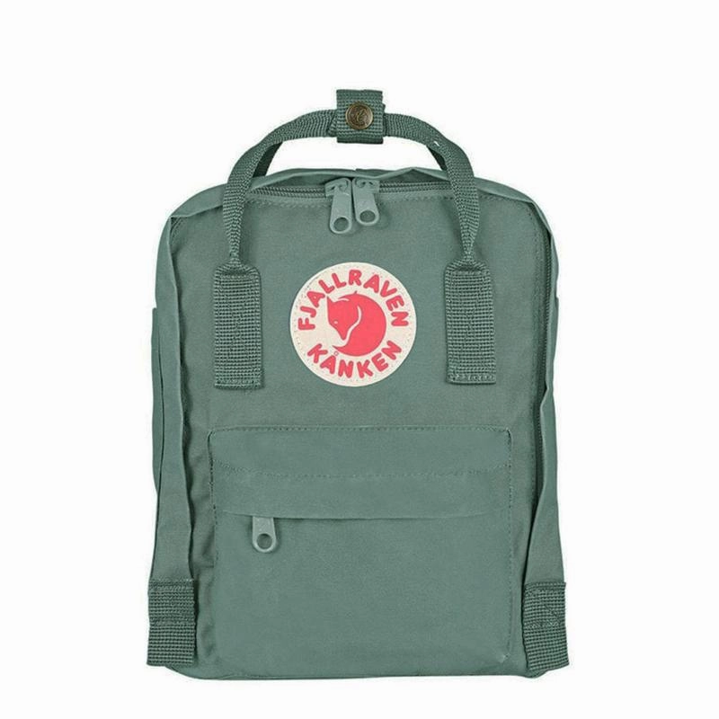 EndofWeek Deals Save More Online Fjallraven Kanken Mini Frost Green