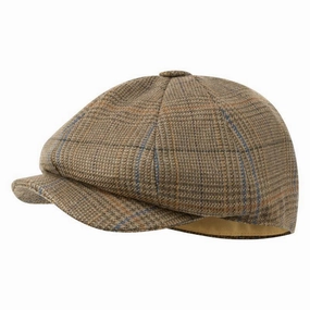 Schoffel Newsboy Mens Cap - Arran Tweed Weekend Specials Hot Offer Event