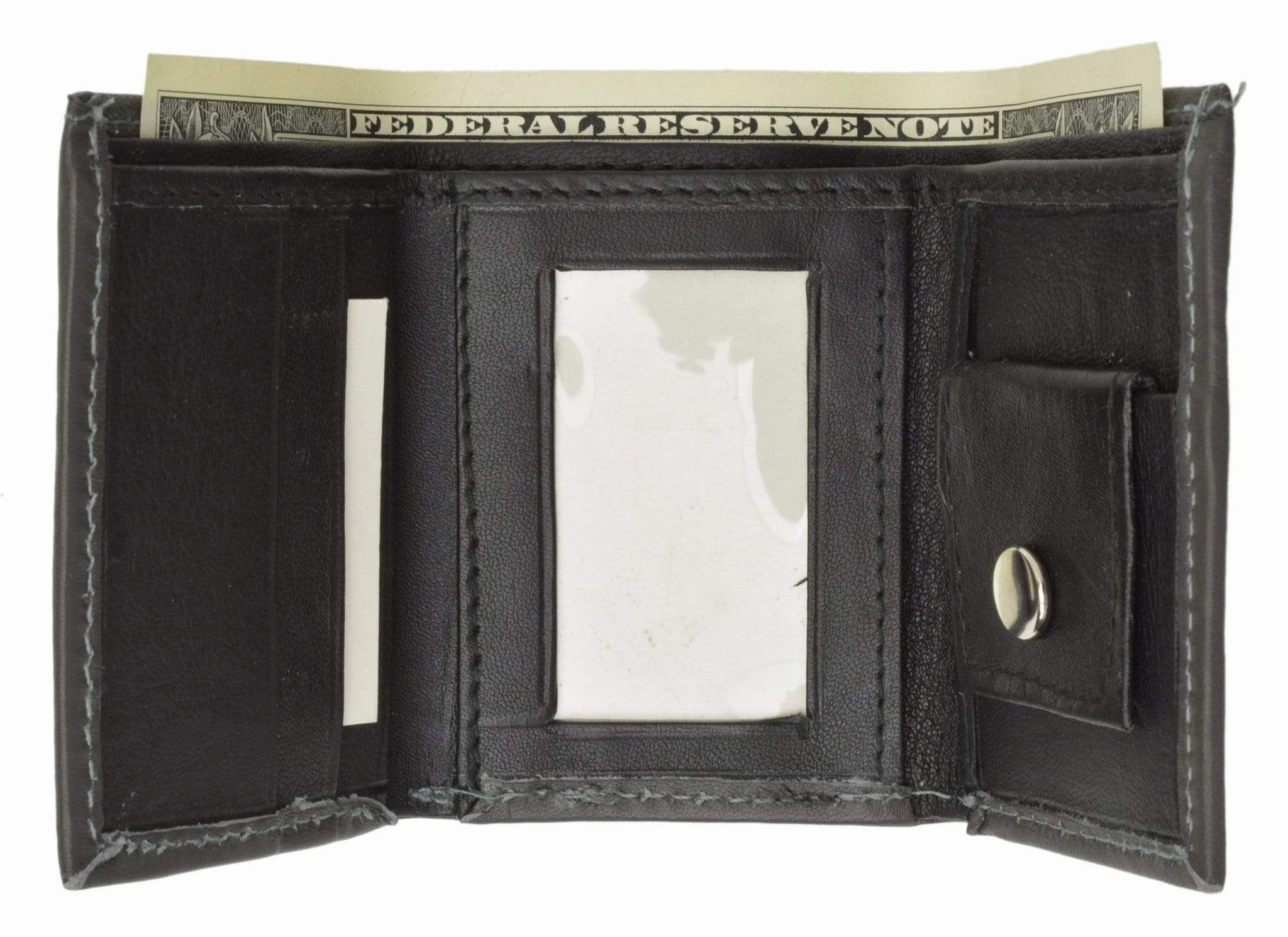 Genuine Leather Childrens Small Trifold Kids Wallet Gift 825 Daily Deal Frenzy