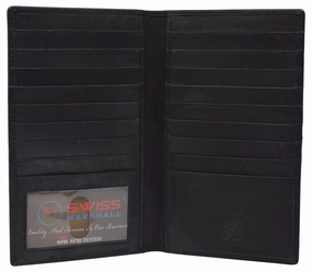 Bifold Rfid Blocking Premium Leather Credit Card Id Holder Long Wallet Todays Steal