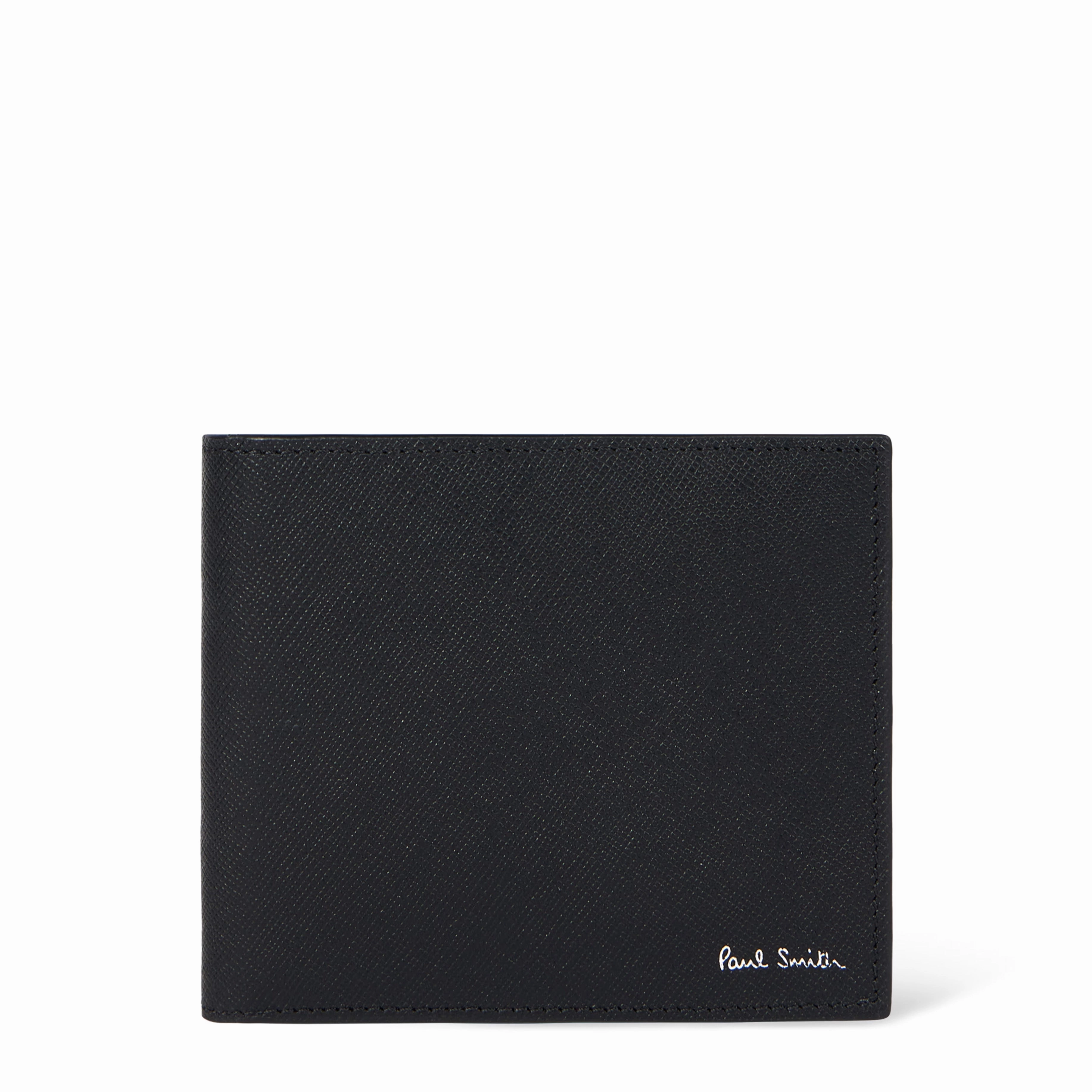 Weekend Sale Special Shop the Best Deals Paul Smith Commuter Mini Billfold Wallet Black