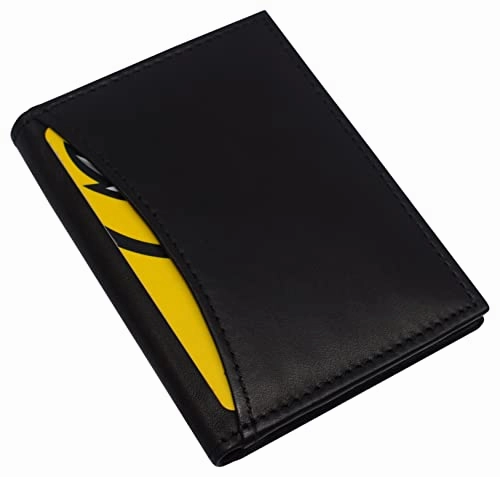 Today Only Offer Rfid Blocking Slim Card Wallet Bifold Card Case Genuine Leather Front Pocket Wallet Minimalist Credit Card Holder