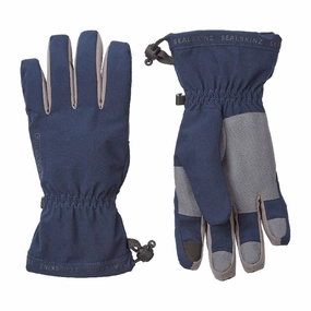 Sealskinz Drayton Waterproof Gloves - Navy Trending Offer Today