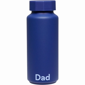 Design Letters Midnight Blue Dad Thermo/Insulated Bottle Special Edition Today Only Hot Pick