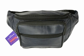 Todays Special Picks Genuine Leather Waist Fanny Pack Belt Bag Pouch Travel Hip Purse Men Women