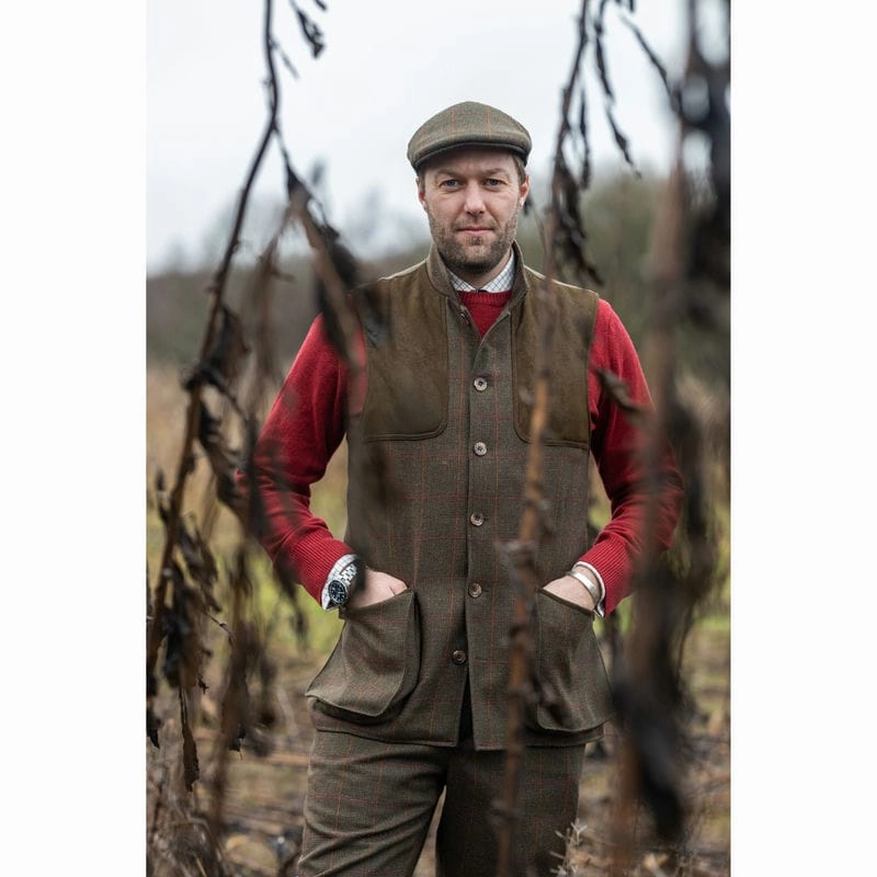 Clearance Event Alert Clearance Event Laksen Drivers Mens Tweed Flat Cap - Hastings Tweed