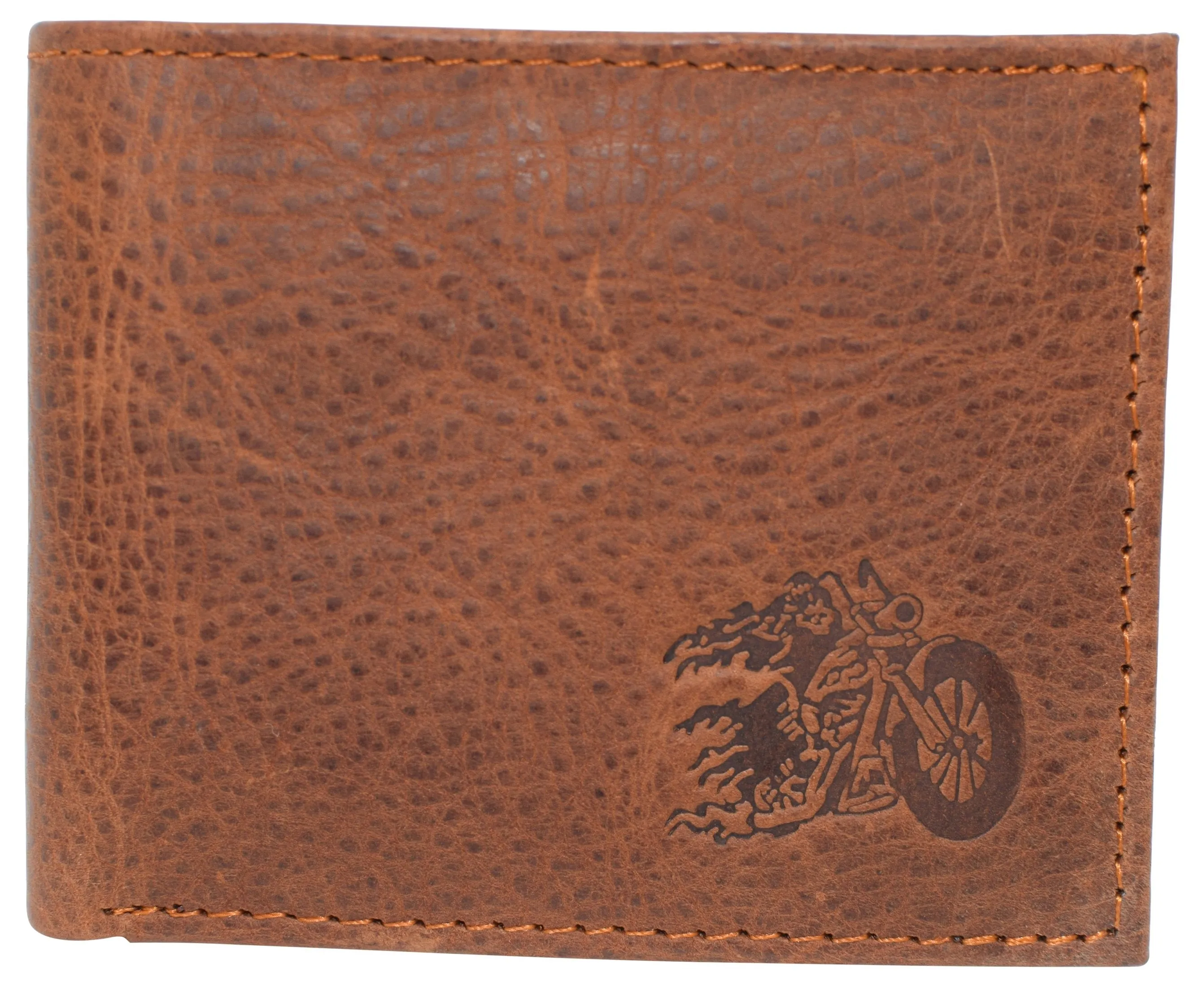 Biker Rfid Blocking Real Leather Bifold Classic Wallet For Men Price Slash Today Big Savings Today