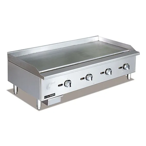 Black Diamond - ECTG-48/NG, Standard  Gas Griddle, 4 Burner, 120K