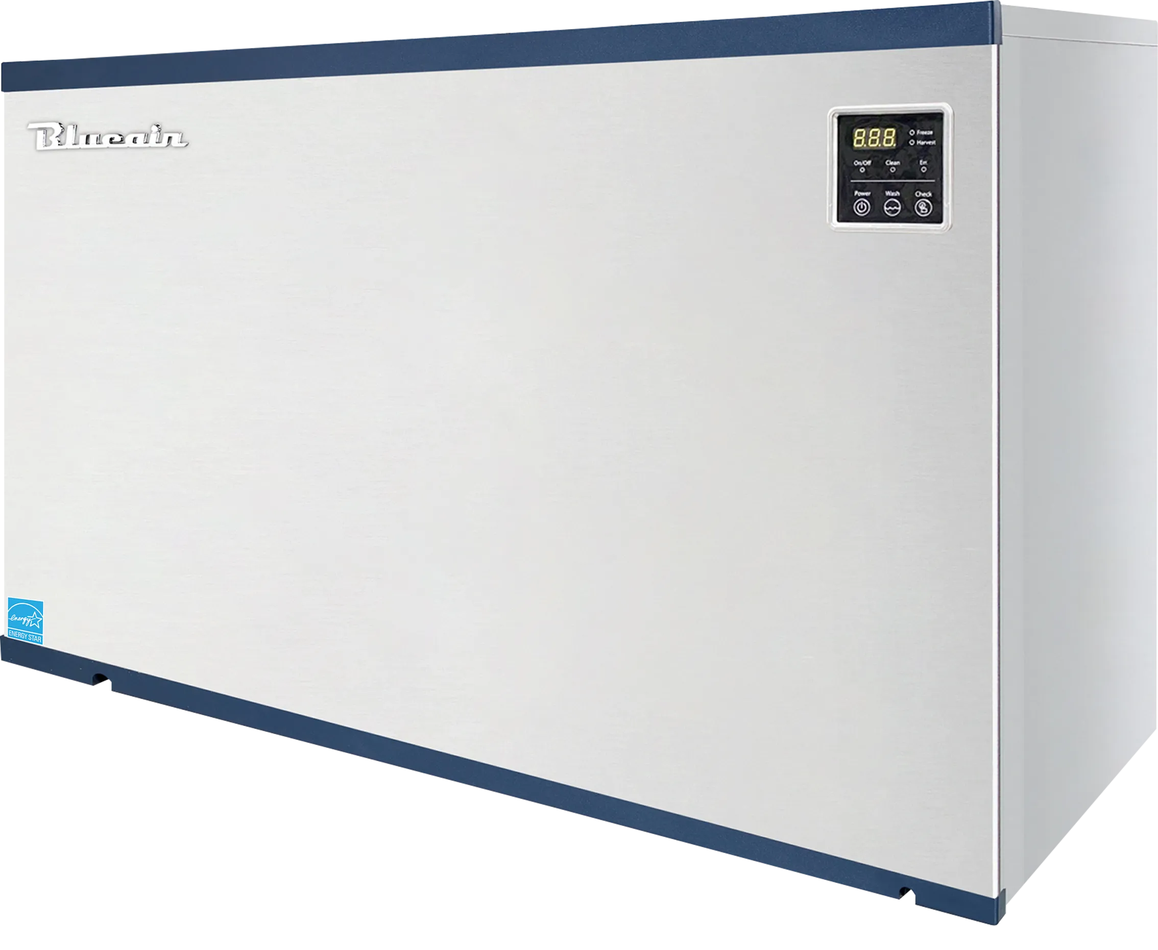 Blue Air - BLMI-1300R, Ice Machine Head, Cresent Cube, 1419 Lbs / 24 hr. Production, Air-Cooled, 48"W x 27-1/2"D x 28-7/8"H, 208~230v/60/1, Energy Star Rated