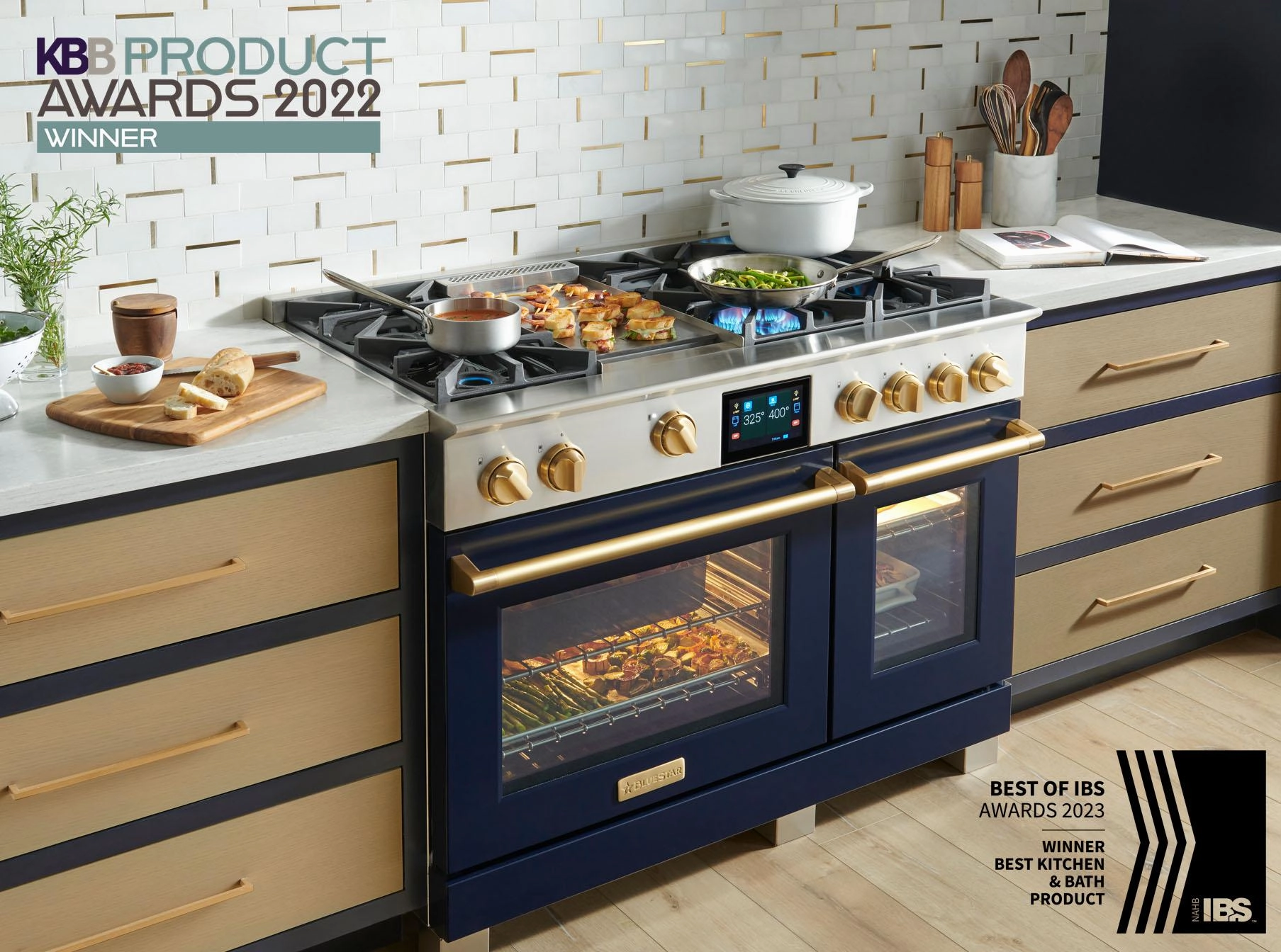 Bluestar BSDF488B 48" Dual Fuel Range