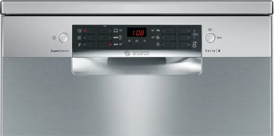 BOSCH Dish Washer 6 program, Energy efficiency A  , Stainless Steel