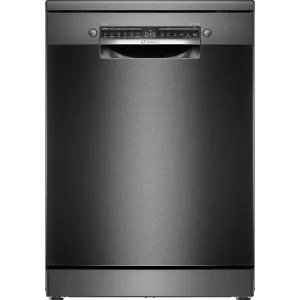 BOSCH Dishwasher Black, 13 Sets, 6 Programs, 3 Sprays, A  , 3 racks, 60 cm
