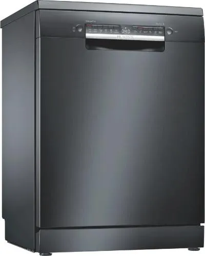 BOSCH Dishwasher Black, 13 Sets, 6 Programs, 3 Sprays, A  , 3 racks, 60 cm