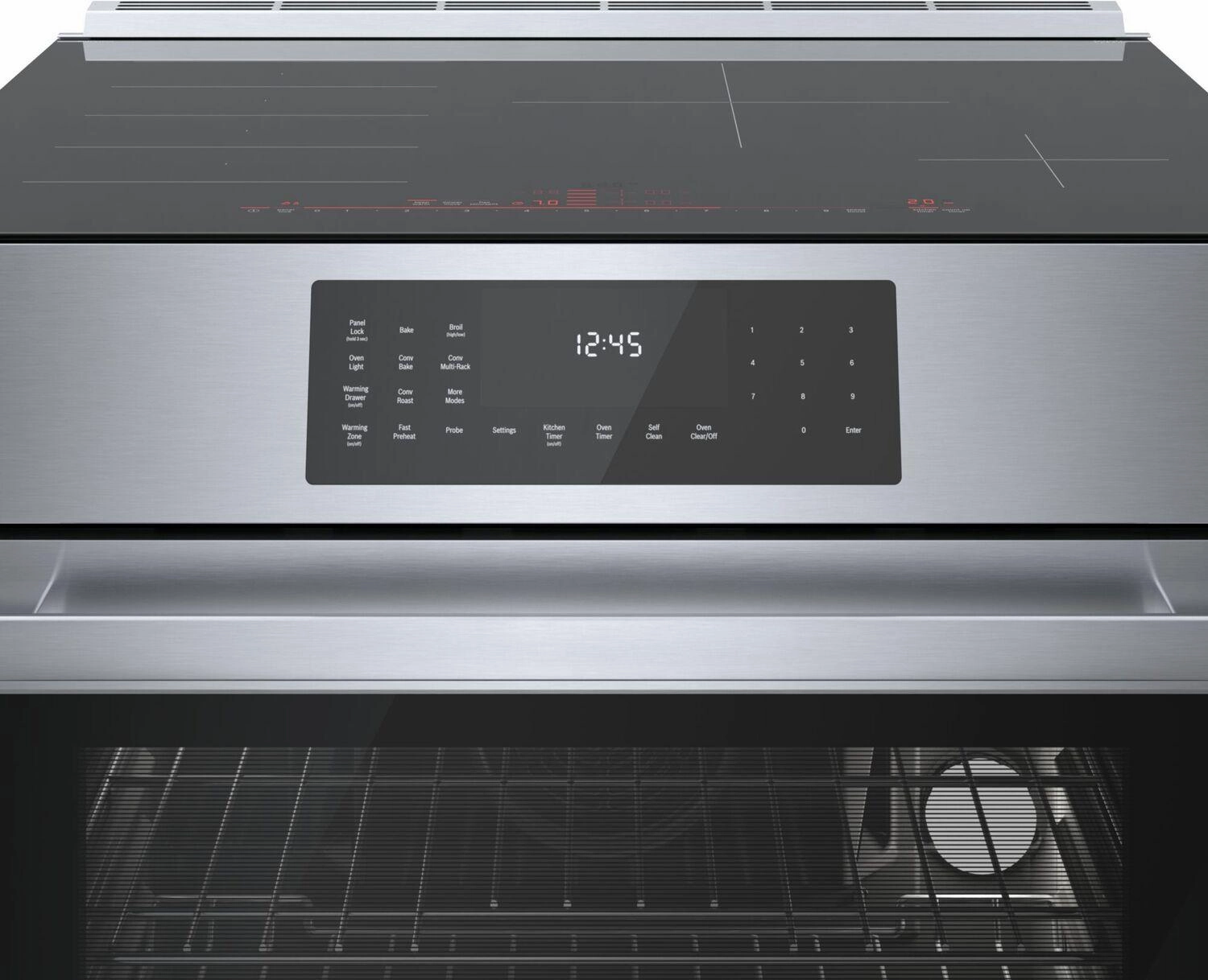 Bosch HIIP057U Benchmark Induction Slide-In Range 30'' Stainless Steel Hiip057U