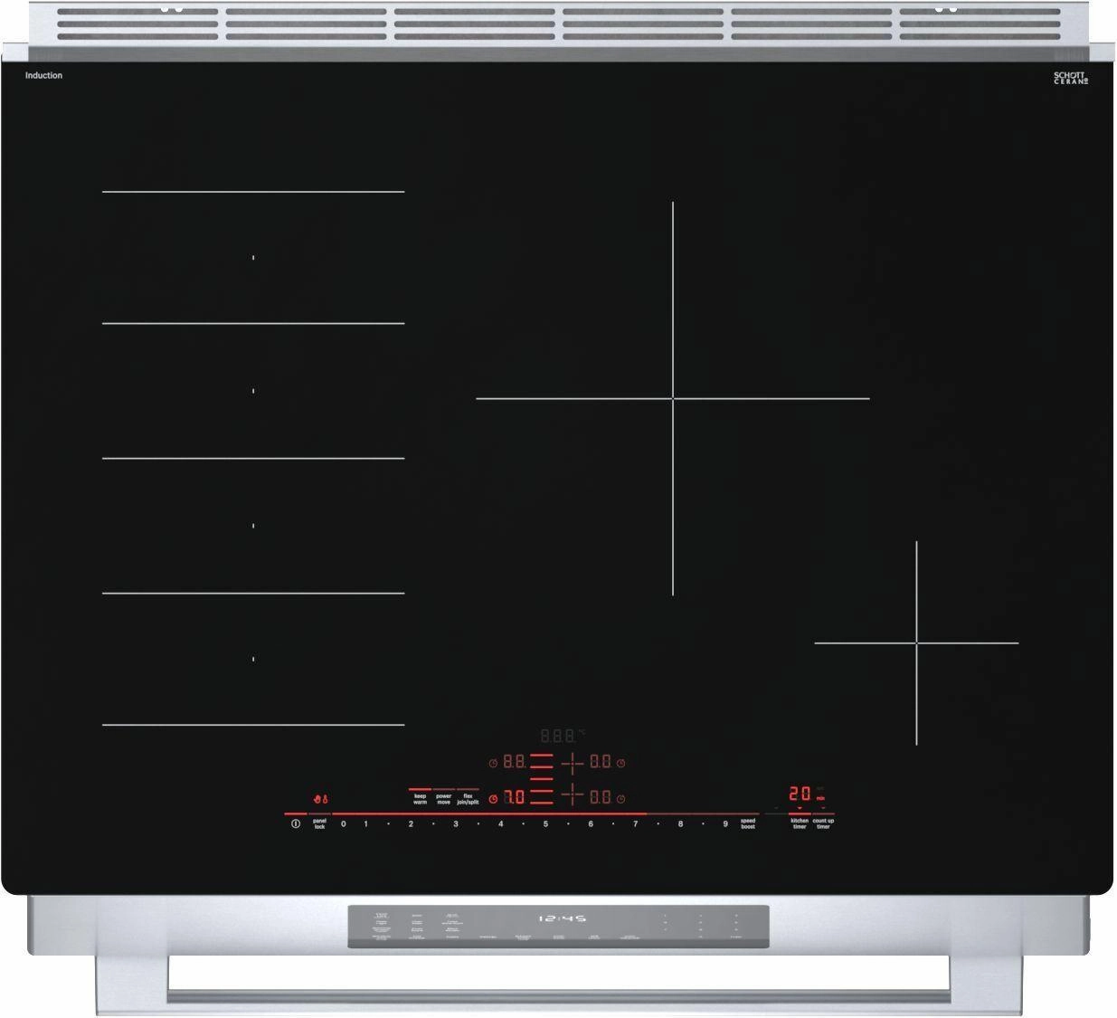 Bosch HIIP057U Benchmark Induction Slide-In Range 30'' Stainless Steel Hiip057U
