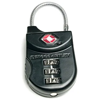 Briggs & Riley Tsa Cable Lock MustHave Items
