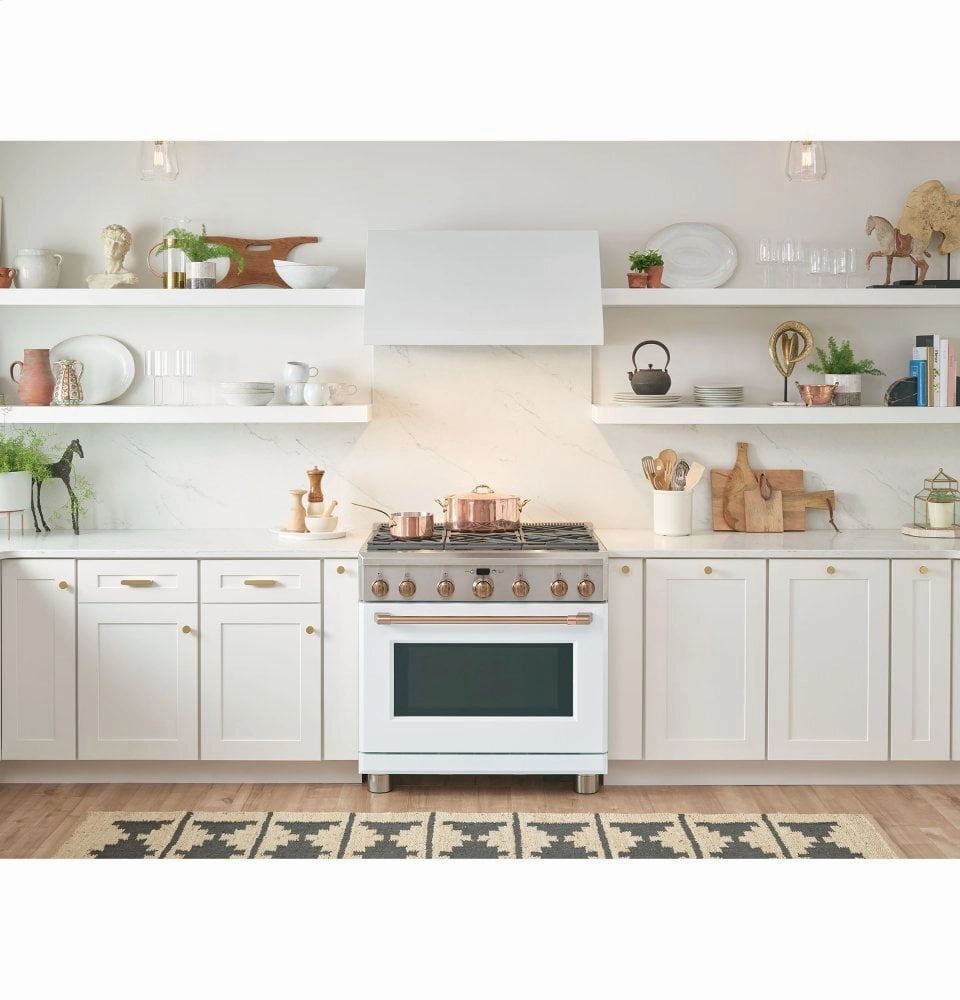 Cafe C2Y366P4MW2 Caf 36" Dual-Fuel Professional Range With 6 Burners (Natural Gas)