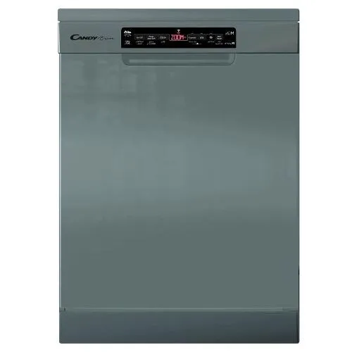 Candy Dish Washer Brava A , 13Place settings, 9Programs, Inox