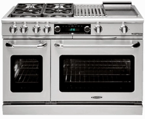 Capital CSB606GG Connoisseurian 60" Dual Fuel Self Clean Range