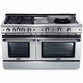 Capital GSCR604GW Precision 60" Gas Self Clean Range