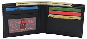 Exclusive Hot Pick Shop Hot Picks Carbon Fiber Mens Leather Wallet With Id Window Slim Rfid Bifold Travel