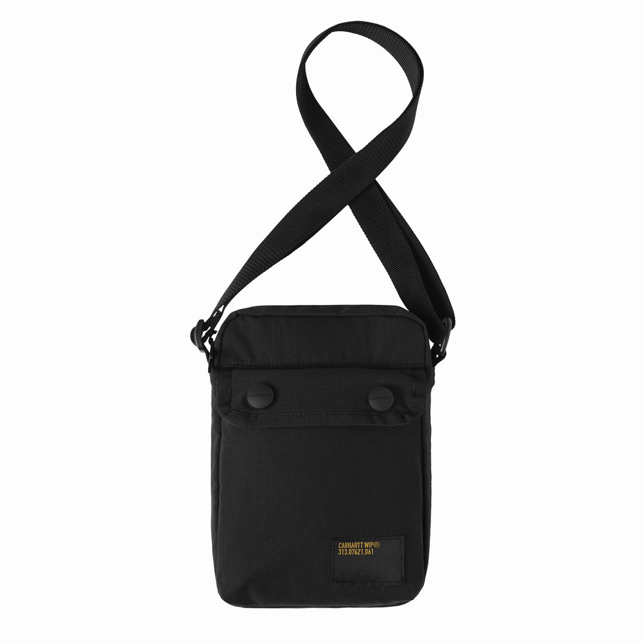 Carhartt Wip Haste Shoulder Bag Black Hot Sale Alert Todays Special Picks