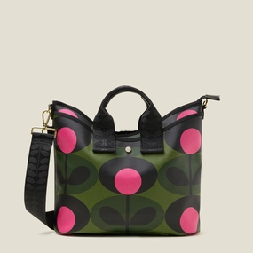 Carry Grab Crossbody Bag - Oval Stem Forest Today Only Special Dont Miss Hot Deals