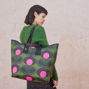 Hot Sale Today Carryall Large Tote Bag - Oval Stem Forest