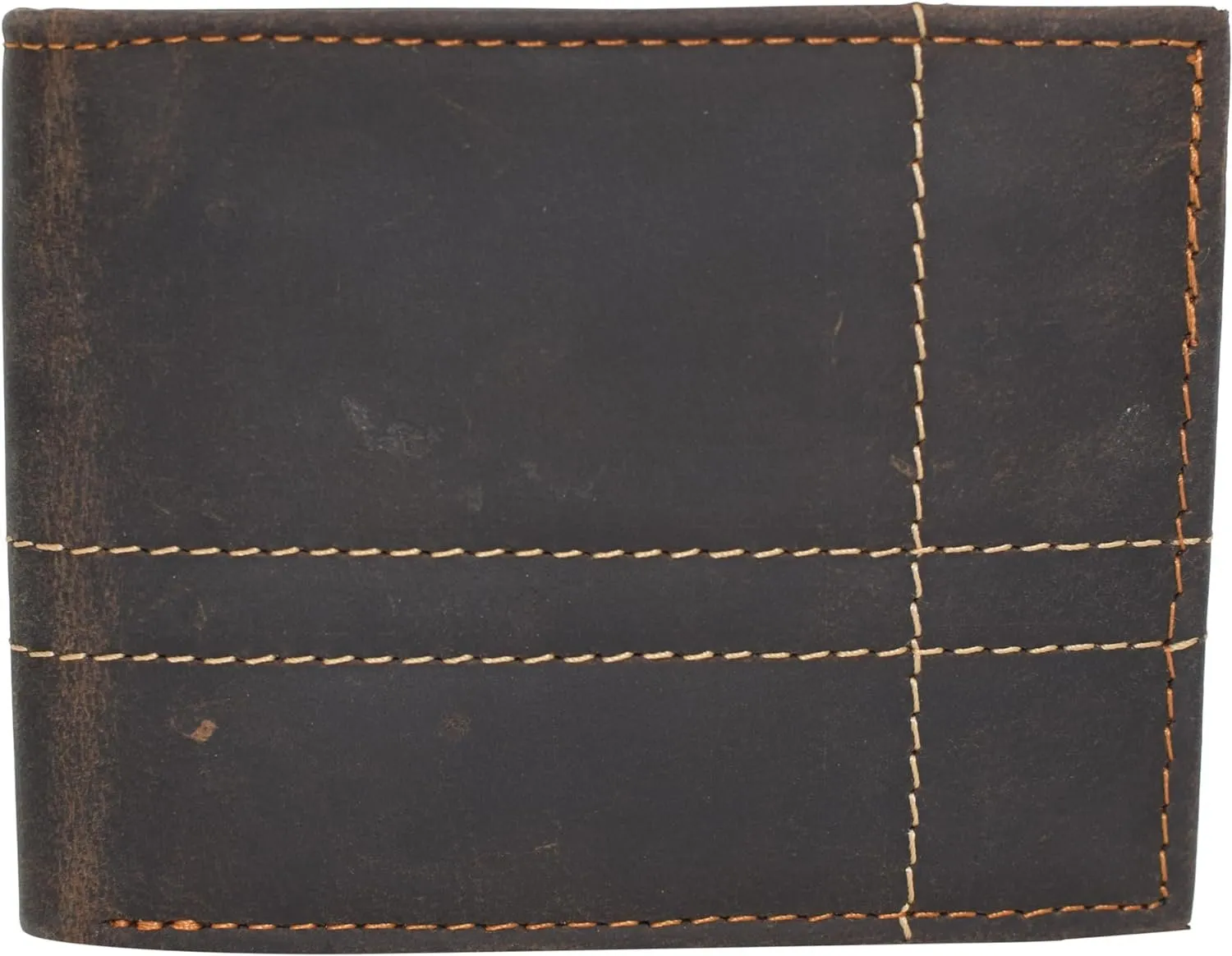 Cazoro Genuine Leather Wallets For Men-Handmade Italian Vintage Distressed Slim Bifold Men'S Wallet With Rfid Blocking Id Window (Vintage Htc) Clearance Event Today Exclusive Savings Event