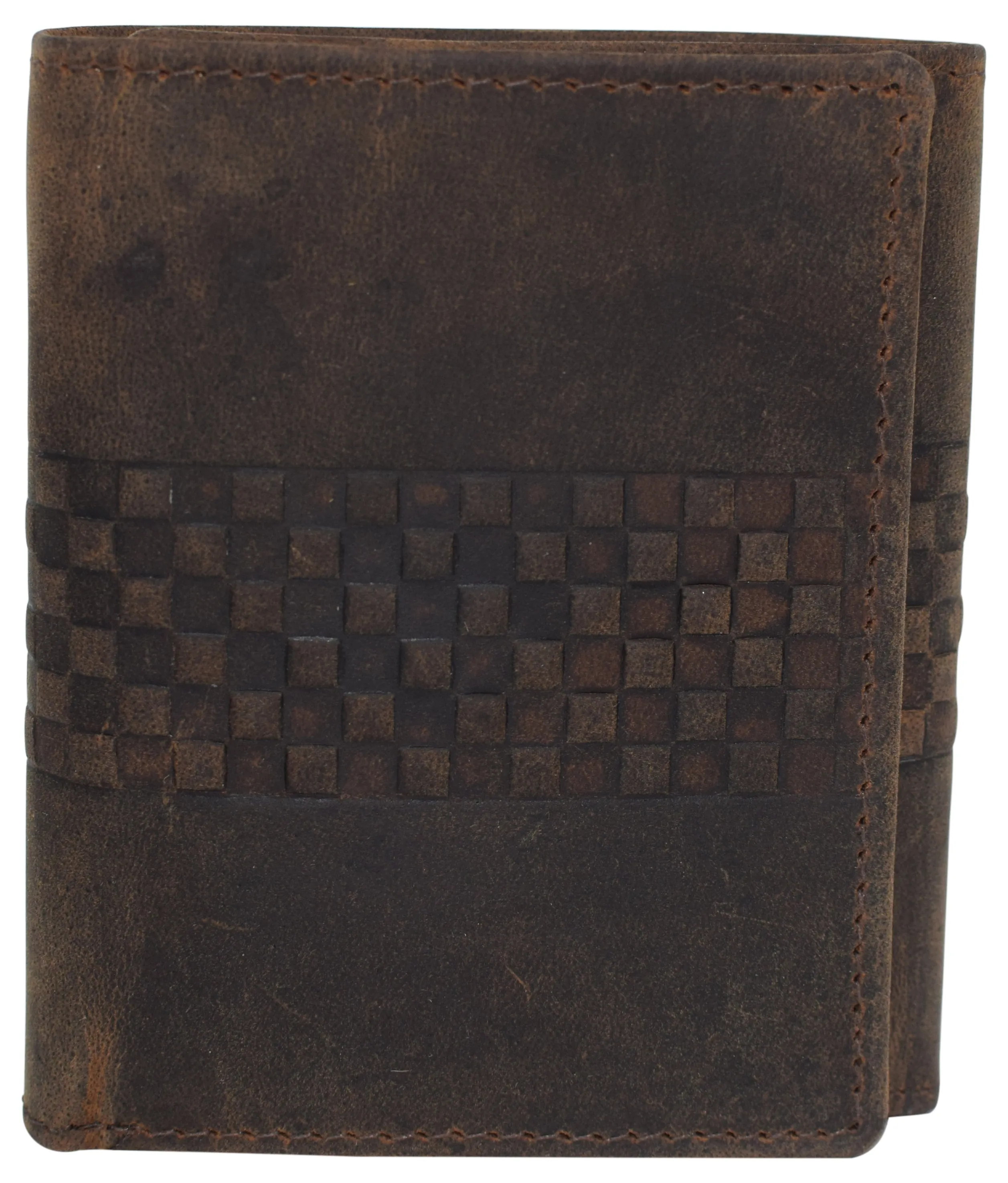 Cazoro Men'S Rfid Blocking Vintage Genuine Leather Classic Trifold Wallet For Men With Box Exclusive Online Discount