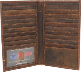 Save Today Event Hot Offer Event Cazoro Bifold Long Wallet Rfid Blocking Genuine Vintage Leather For Men