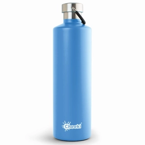 Shop Save Big Cheeki 1 Litre Stainless Steel Insulated Bottle - Azure