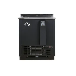 Chef AAA - HBB-25-HC, Commercial 25" Horizontal Bottle Cooler 4.5cu.ft.