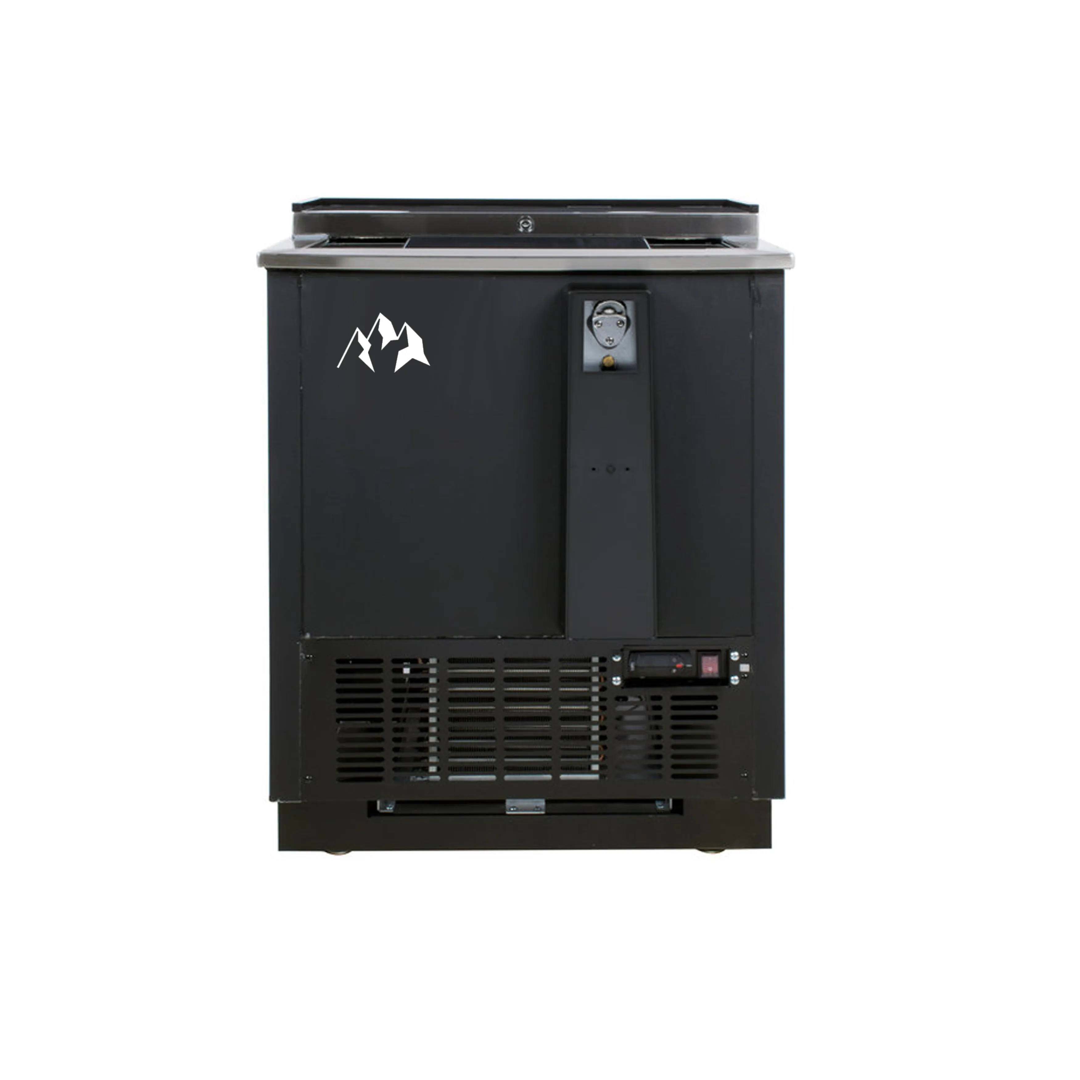 Chef AAA - HBB-25-HC, Commercial 25" Horizontal Bottle Cooler 4.5cu.ft.