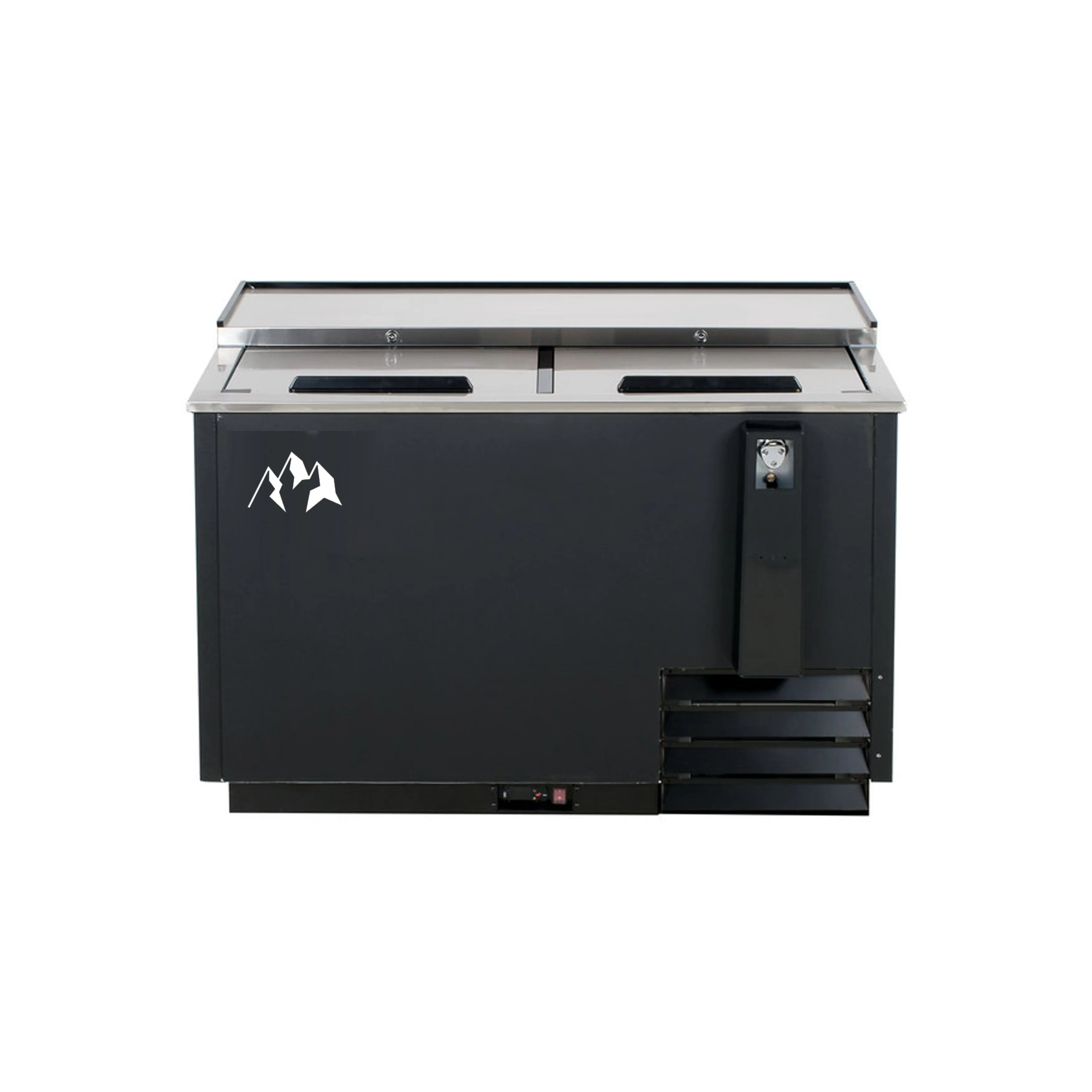 Chef AAA - HBB-65-HC, Commercial 65" Horizontal Bottle Cooler 22 cu.ft.