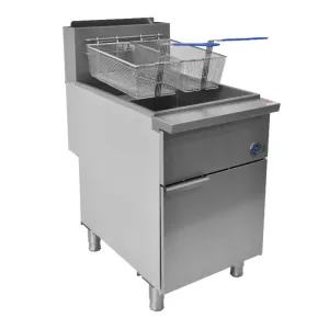 Chef AAA - KF-F5-LP, Commercial 70-100lbs Deep Fryer 5 Tube Liquid Propane