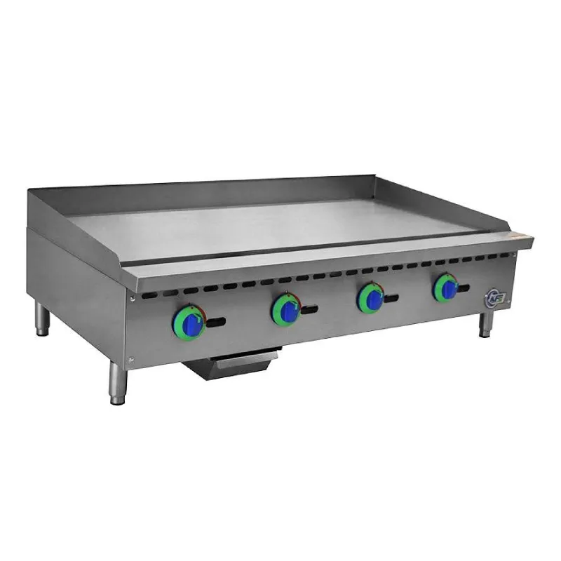 Chef AAA - KF-G48-M, Commercial 48" Countertop Gas Griddle