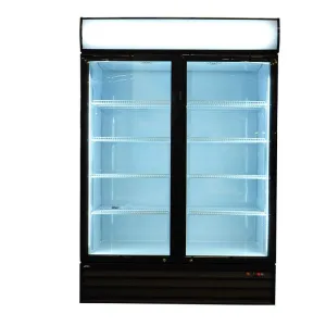 Chef AAA - KPR-49BG, Commercial 54" 2 Door Merchandiser Refrigerator 43 cu. ft.