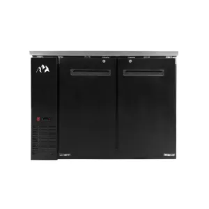Chef AAA - UBB-48-HC, Commercial 48" Solid Door Back Bar Refrigerator 11.8 cu.ft.