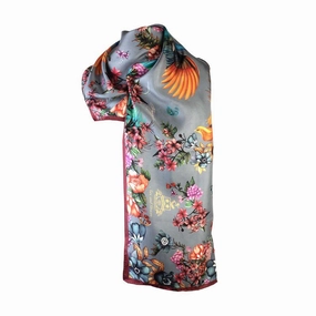 Deal of the Day Special Online Offer Clare Haggas Airs & Graces Classic Scarf - Dove