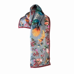 Clare Haggas Airs & Graces Narrow Scarf - Dove MustHave Items Trending Now Discount